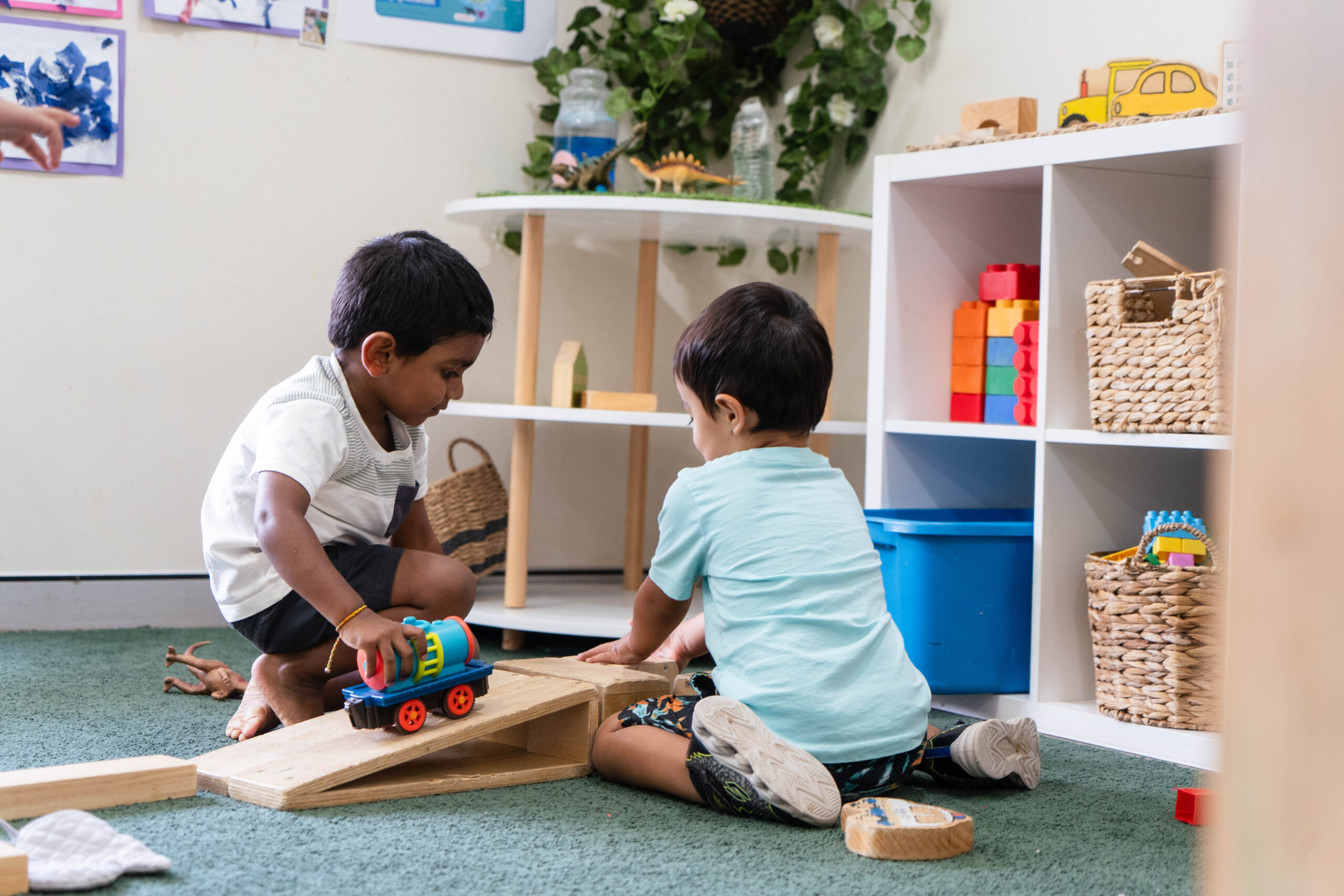 Construction Play at Saige Early Learning